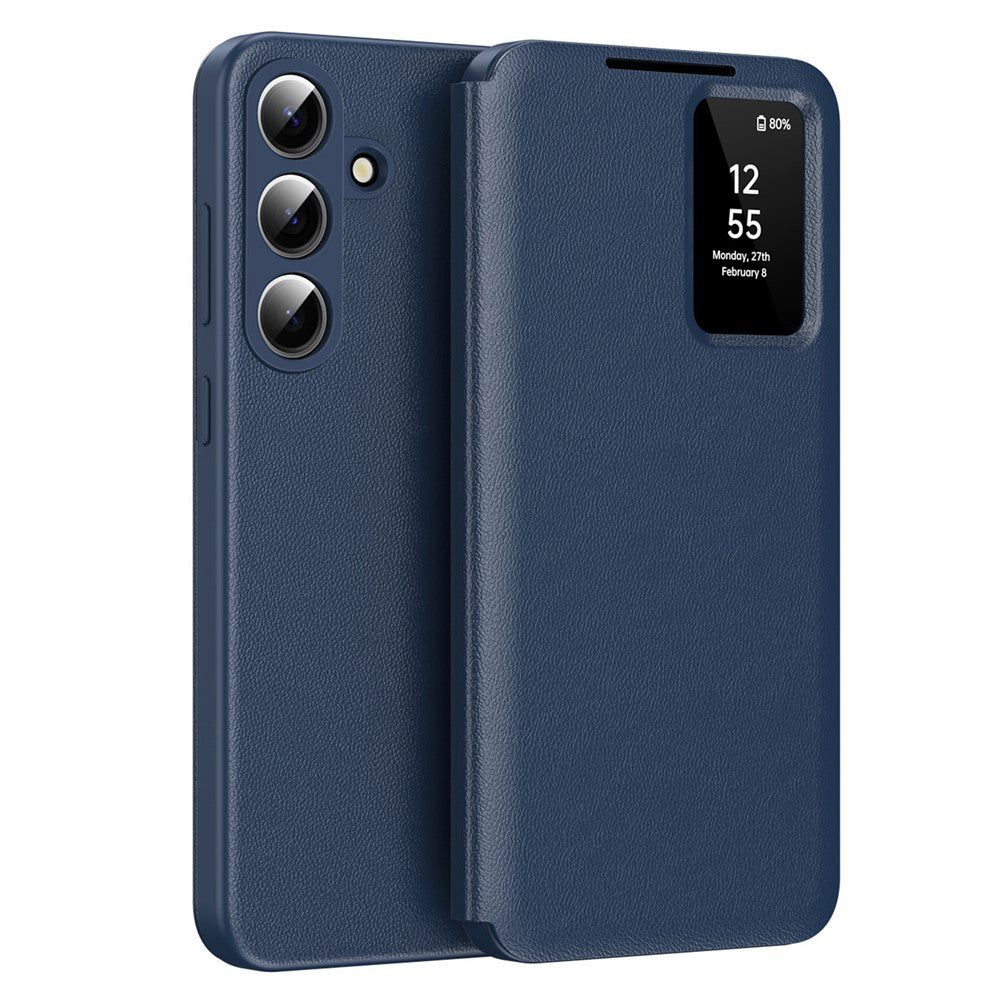 Husa pentru Samsung Galaxy S26 Plus S947, Techsuit, SmartView, Albastra