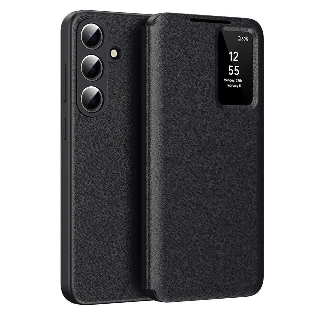 Husa pentru Samsung Galaxy S26 Plus S947, Techsuit, SmartView, Neagra