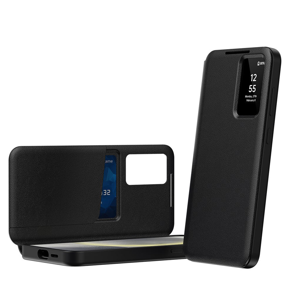 Husa pentru Samsung Galaxy S26 Plus S947, Techsuit, SmartView, Neagra