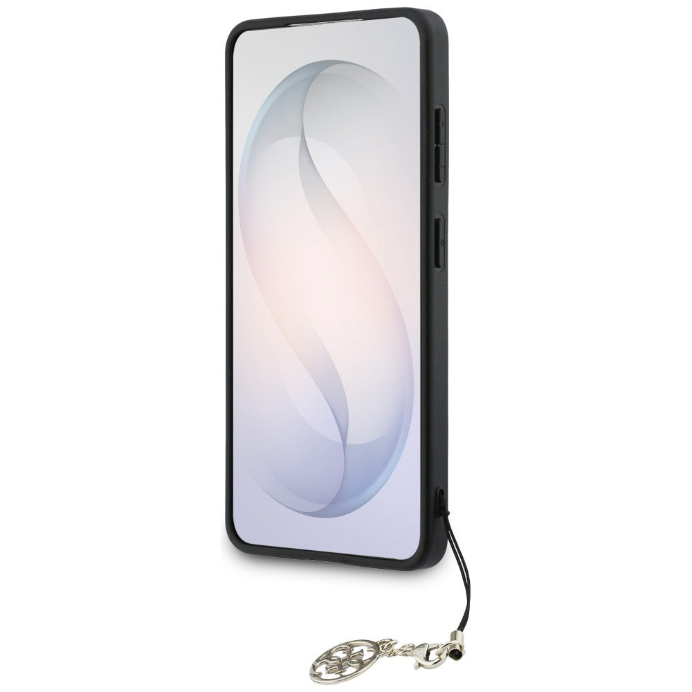 Husa pentru Samsung Galaxy S26 S942, Guess, 4G Classic Logo Charm, Maro