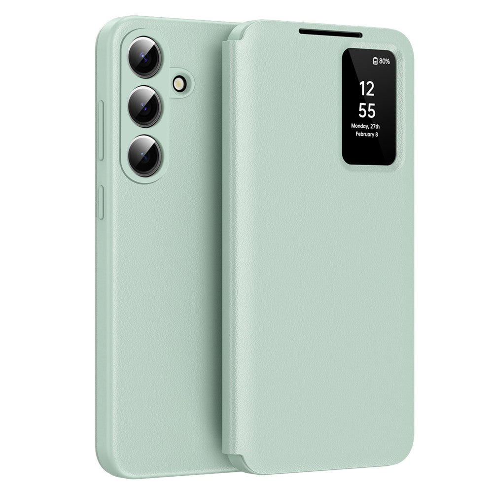 Husa pentru Samsung Galaxy S26 S942, Techsuit, SmartView, Verde