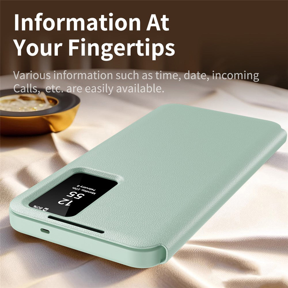 Husa pentru Samsung Galaxy S26 S942, Techsuit, SmartView, Verde