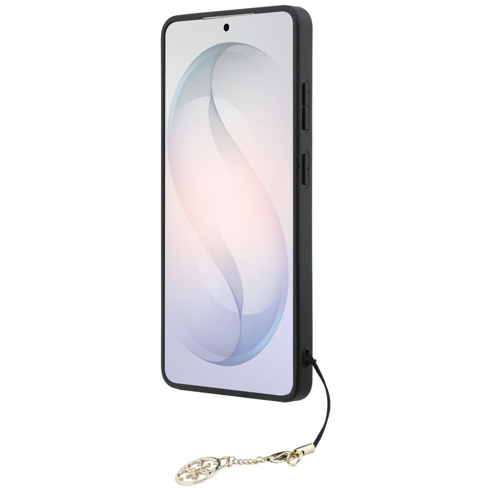 Husa pentru Samsung Galaxy S26 Ultra S948, Guess, 4G Classic Logo Charm, Neagra