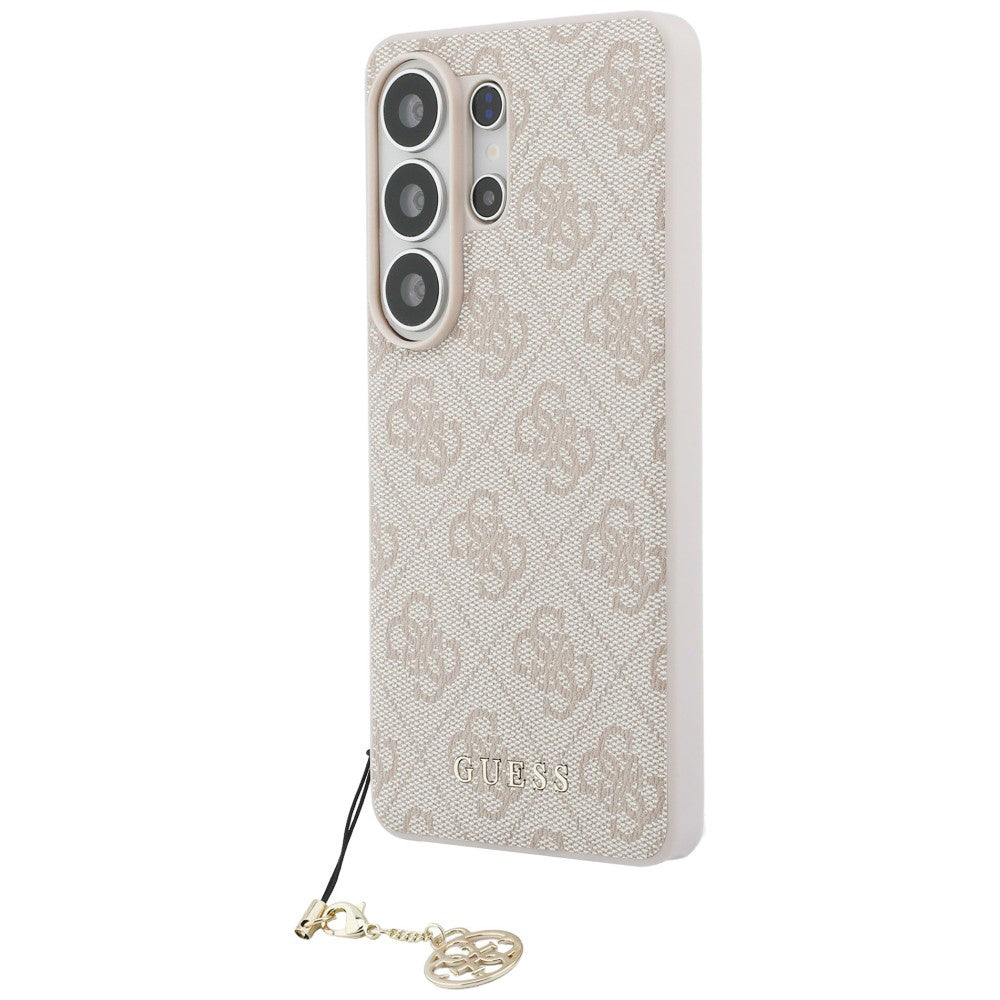 Husa pentru Samsung Galaxy S26 Ultra S948, Guess, 4G Classic Logo Charm, Roz