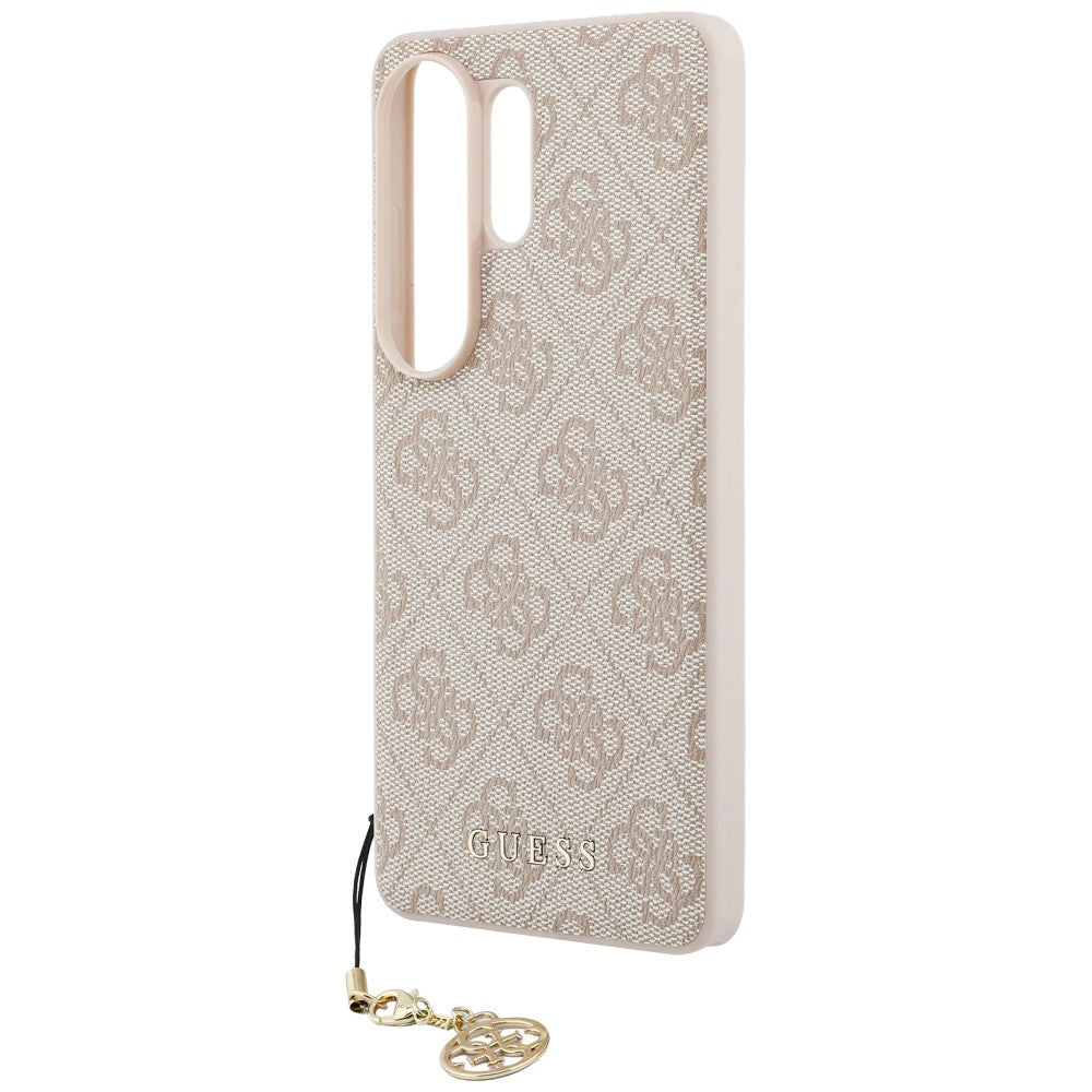 Husa pentru Samsung Galaxy S26 Ultra S948, Guess, 4G Classic Logo Charm, Roz