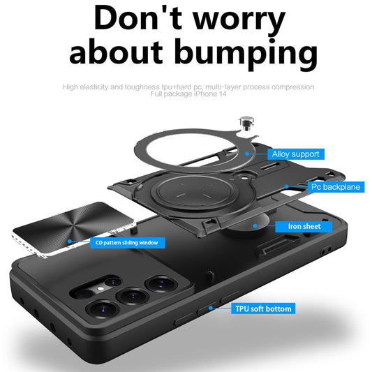 Husa pentru Samsung Galaxy S26 Ultra, Techsuit, CamGuard Pro, Neagra