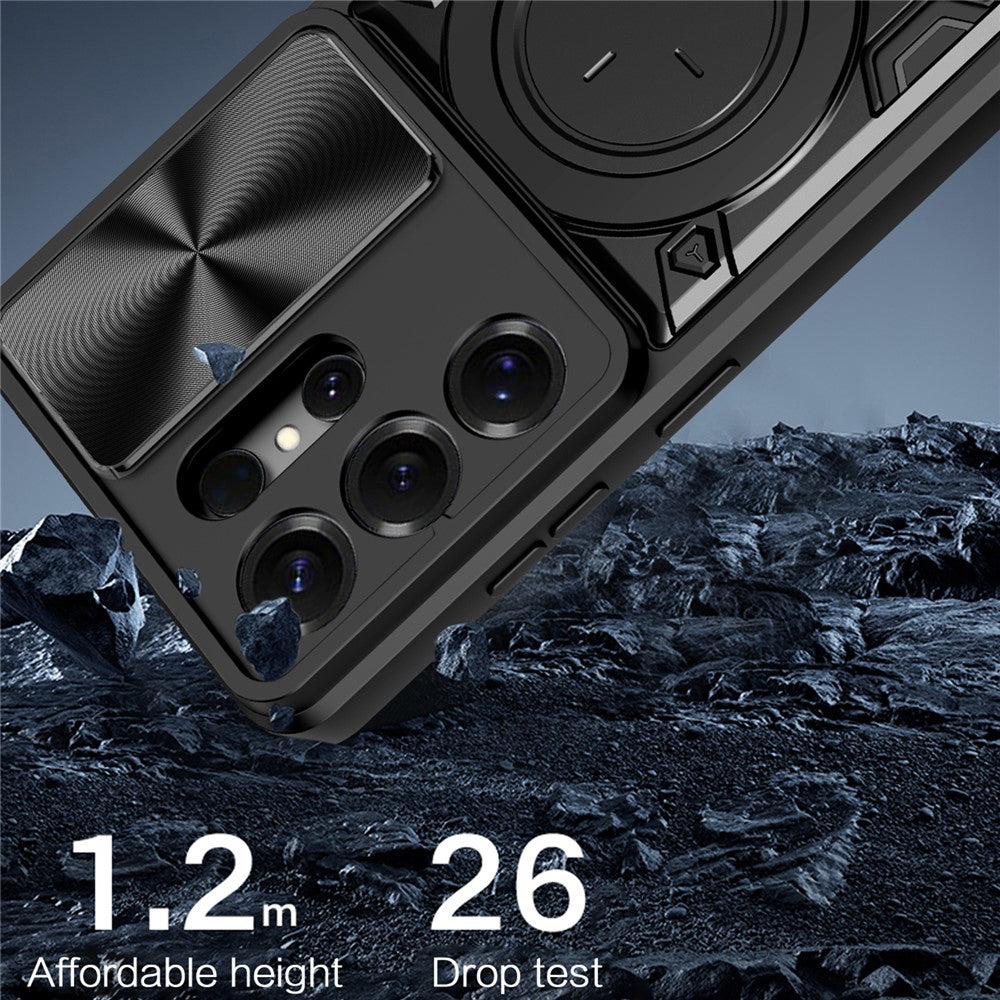 Husa pentru Samsung Galaxy S26 Ultra S948, Techsuit, CamGuard Pro, Roz Aurie