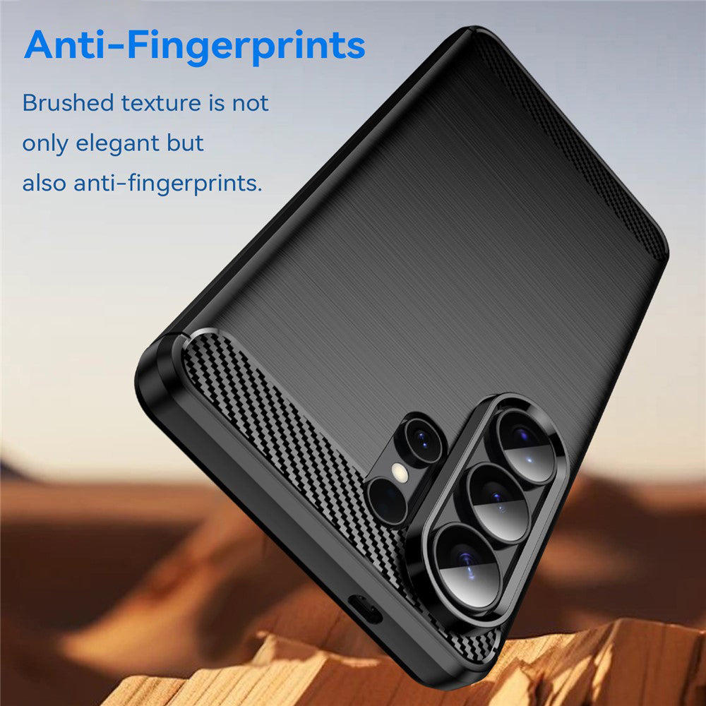 Husa pentru Samsung Galaxy S26 Ultra S948, Techsuit, Carbon, Neagra