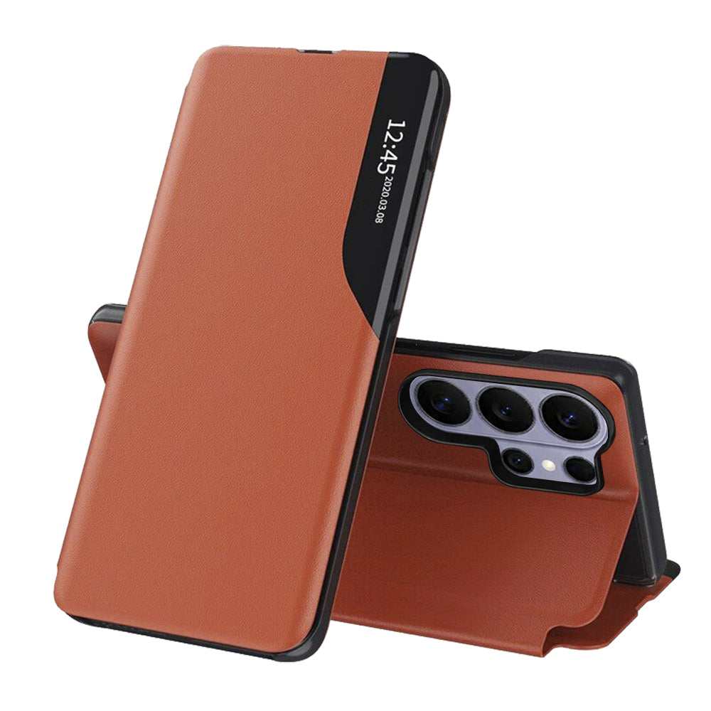 Husa pentru Samsung Galaxy S26 Ultra S948, Techsuit, eFold, Portocalie
