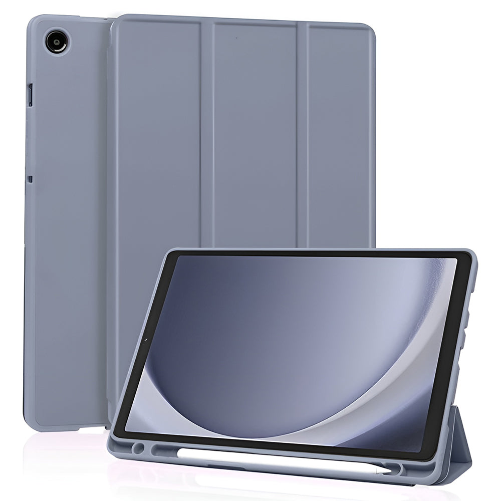 Husa pentru Samsung Galaxy Tab A11 / Tab A9, Techsuit, Flex Trifold New Model, Mov