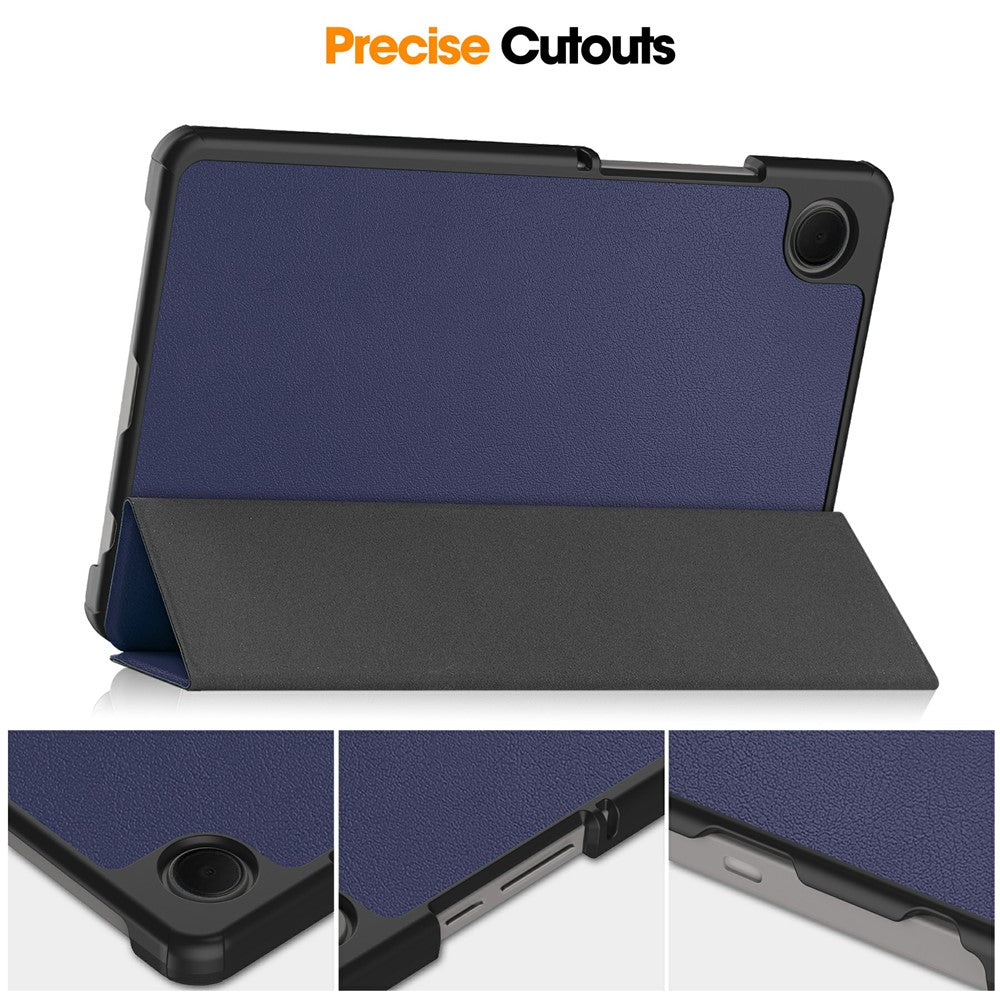 Husa pentru Samsung Galaxy Tab A11 / Tab A9, Techsuit, FoldPro New Model, Albastra