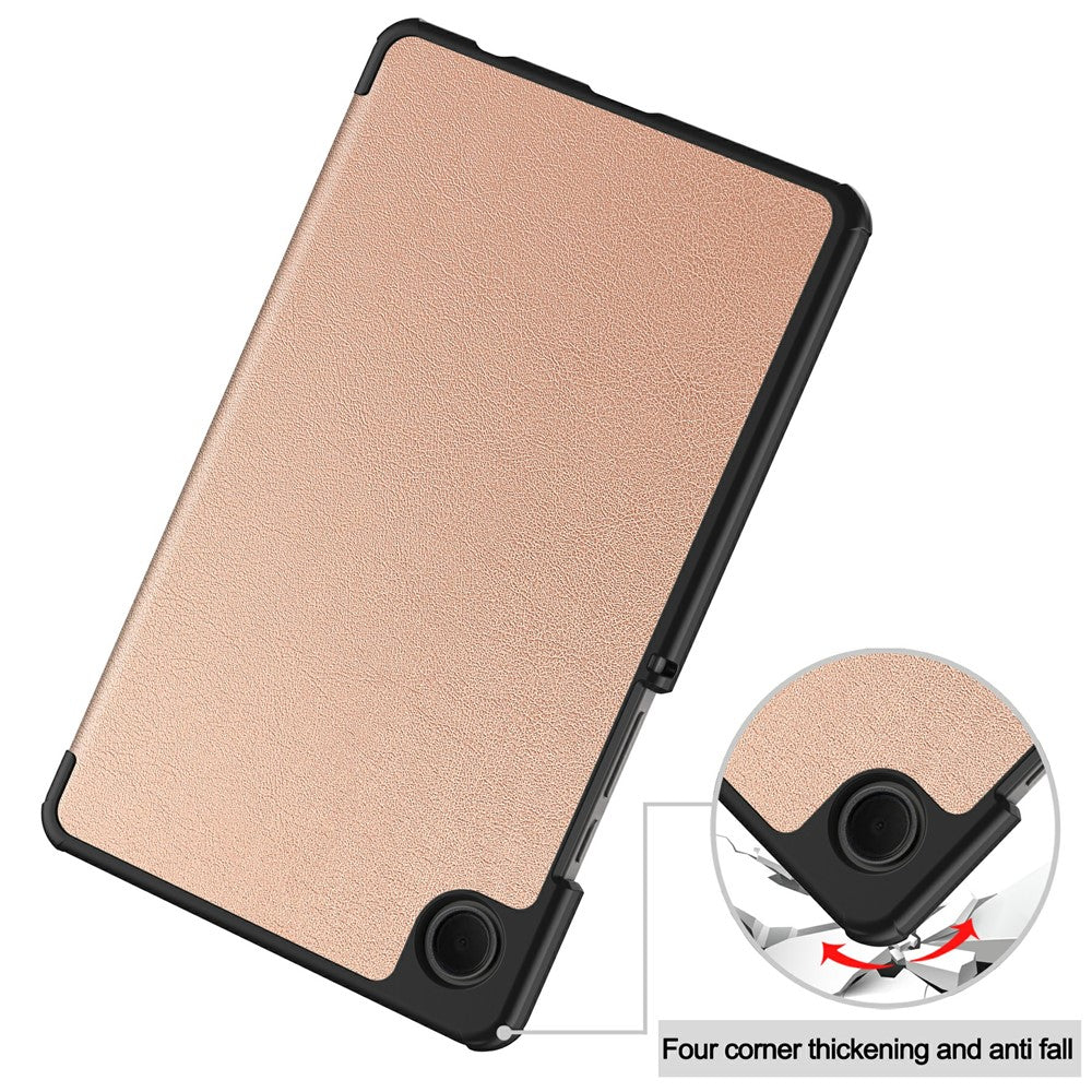 Husa pentru Samsung Galaxy Tab A11 / Tab A9, Techsuit, FoldPro, Roz Aurie