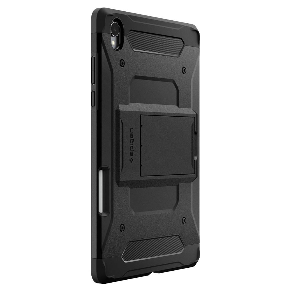 Husa pentru Samsung Galaxy Tab S11, Spigen, Tough Armor Pro, Neagra ACS10211
