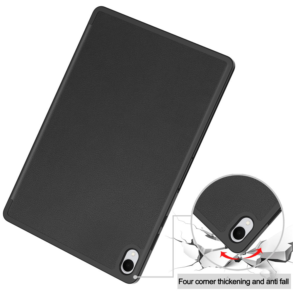Husa pentru Samsung Galaxy Tab S12 Plus, Techsuit, Flex Trifold, Neagra