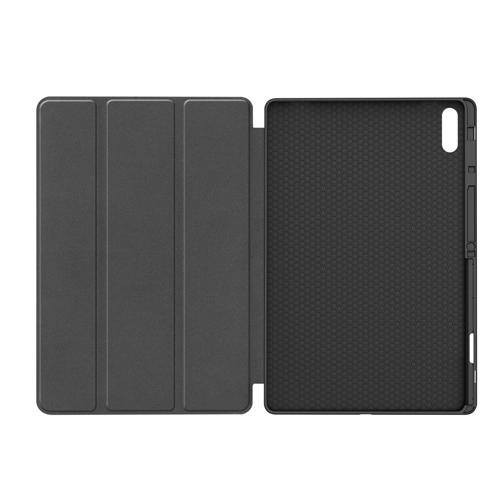 Husa pentru Samsung Galaxy Tab S12 Ultra / Tab S11 Ultra, Techsuit, Flex Trifold, Verde Matcha