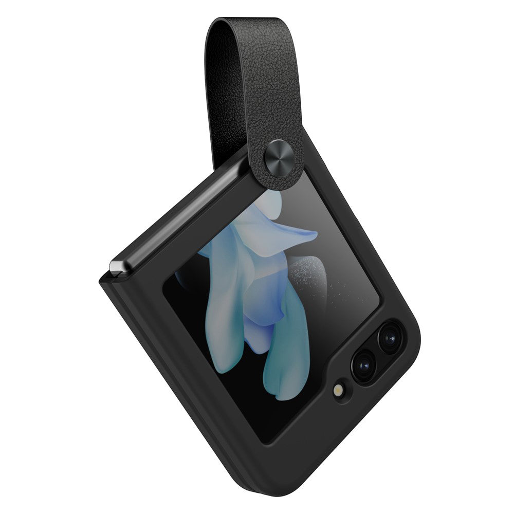 Husa pentru Samsung Galaxy Z Flip5 F731, Nillkin, Flex, Neagra