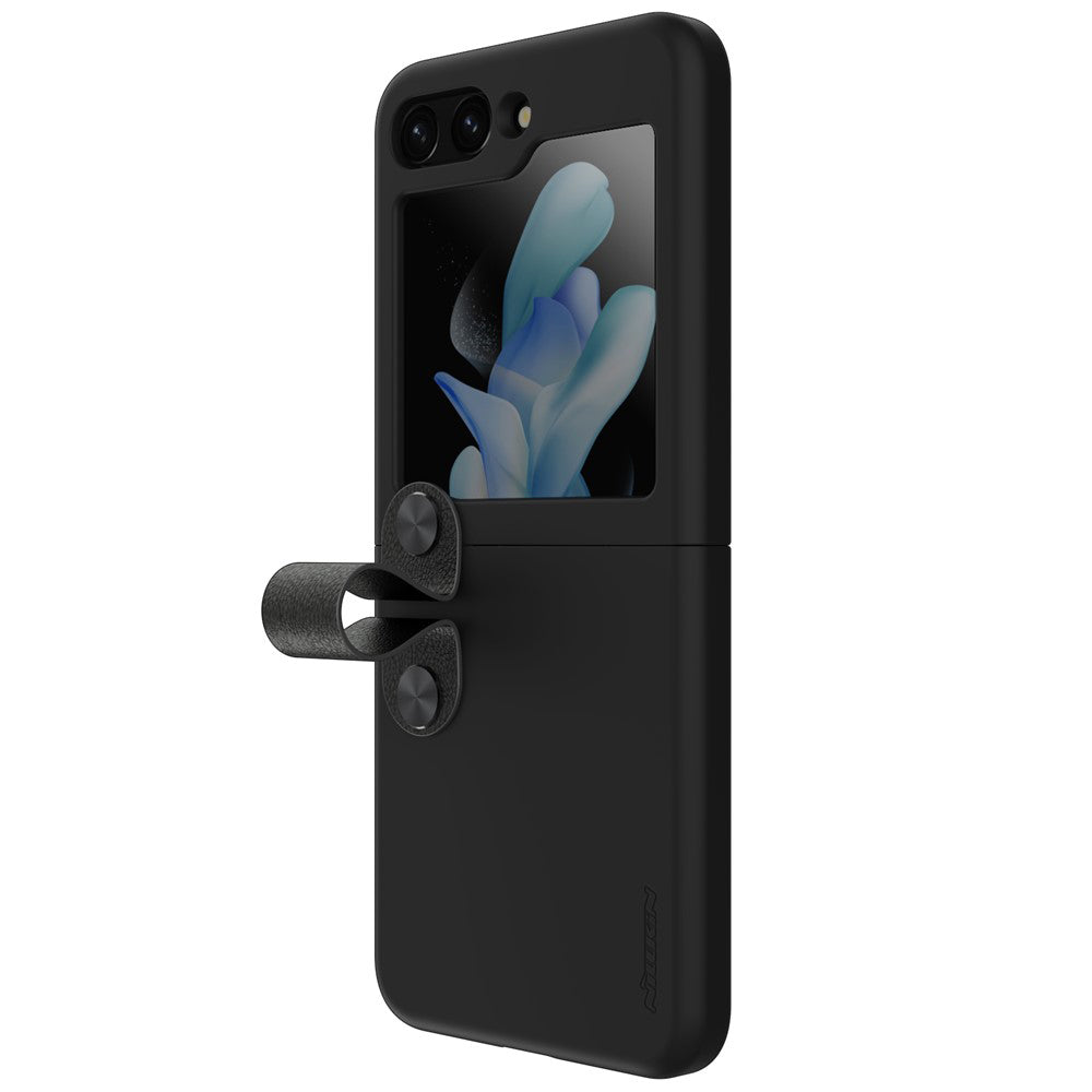 Husa pentru Samsung Galaxy Z Flip5 F731, Nillkin, Flex, Neagra