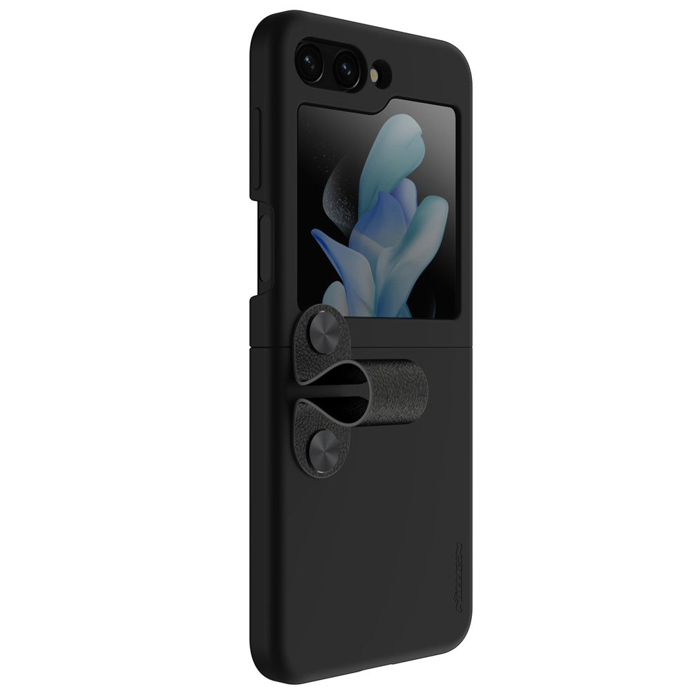 Husa pentru Samsung Galaxy Z Flip5 F731, Nillkin, Flex, Neagra