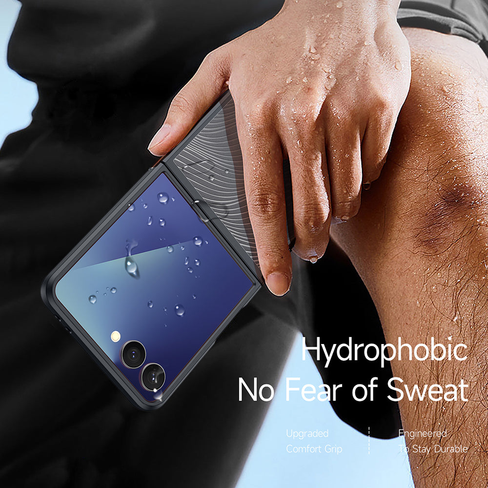 Husa pentru Samsung Galaxy Z Flip7 F766, DUX DUCIS, Aimo, Neagra