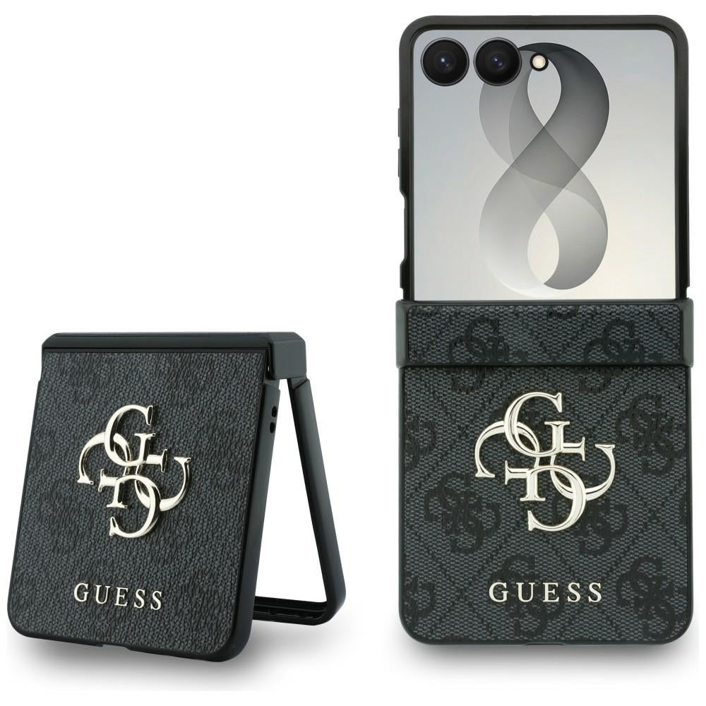 Husa pentru Samsung Galaxy Z Flip8 F776, Guess, 4G Big Logo, Neagra