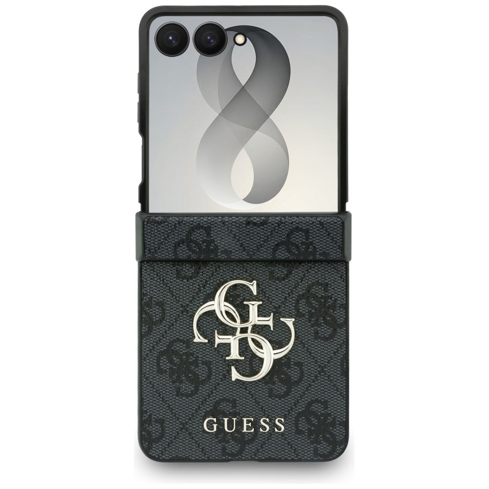 Husa pentru Samsung Galaxy Z Flip8 F776, Guess, 4G Big Logo, Neagra