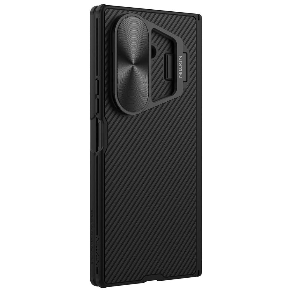 Husa pentru Samsung Galaxy Z Fold7 F966, Nillkin, CamShield Prop with Metal Lens Cover, Neagra