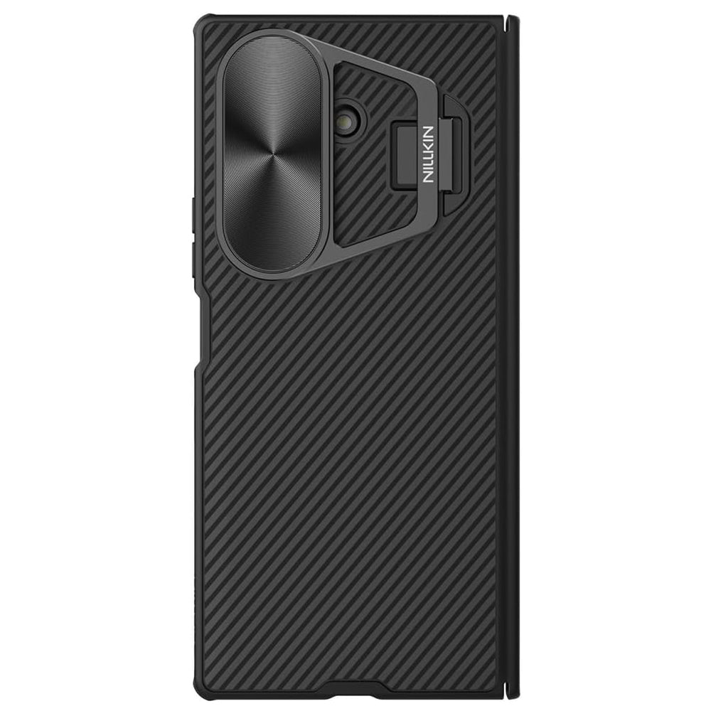 Husa pentru Samsung Galaxy Z Fold7 F966, Nillkin, CamShield Prop with Metal Lens Cover, Neagra
