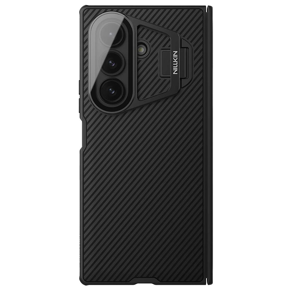 Husa pentru Samsung Galaxy Z Fold7 F966, Nillkin, CamShield Prop with Transparent Lens Cover, Neagra