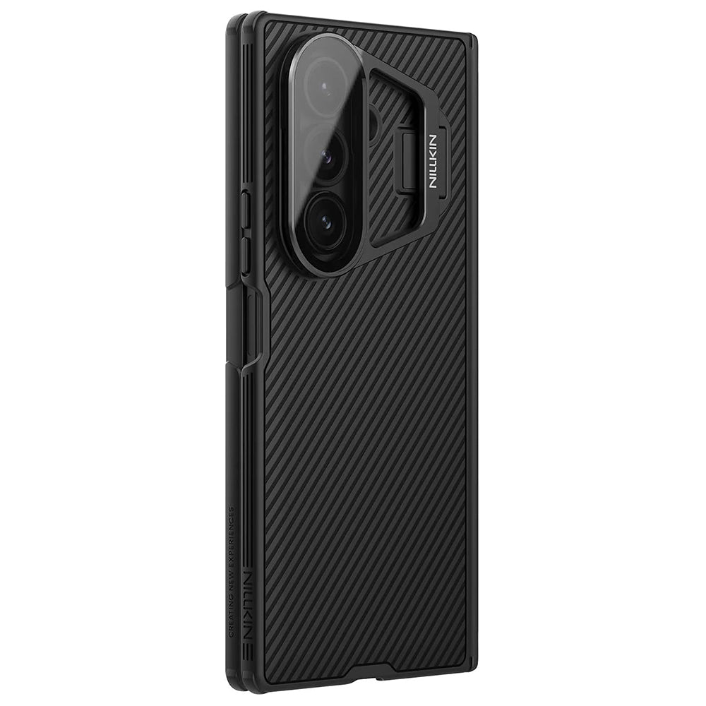 Husa pentru Samsung Galaxy Z Fold7 F966, Nillkin, CamShield Prop with Transparent Lens Cover, Neagra