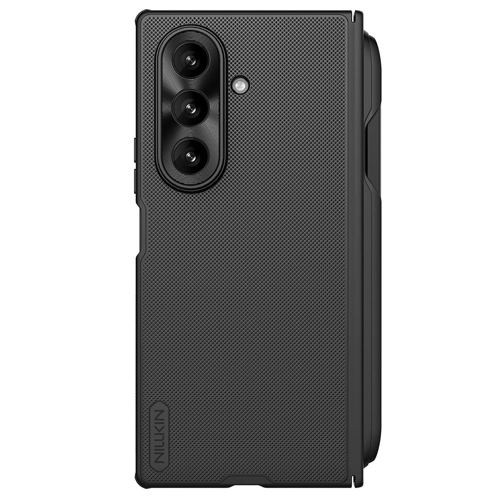 Husa pentru Samsung Galaxy Z Fold7 F966, Nillkin, Super Frosted Shield with Pen Holder, Neagra