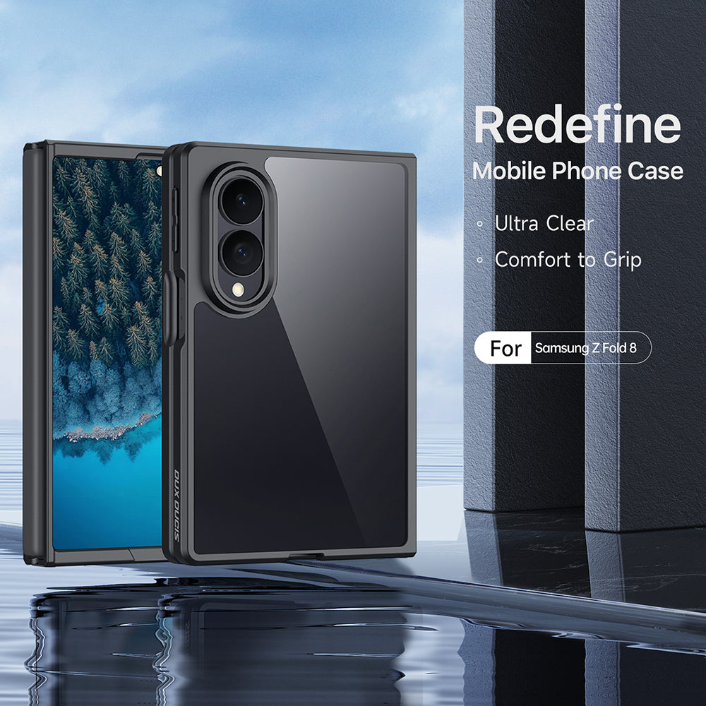 Husa pentru Samsung Galaxy Z Fold8 F971, DUX DUCIS, Aimo, Neagra