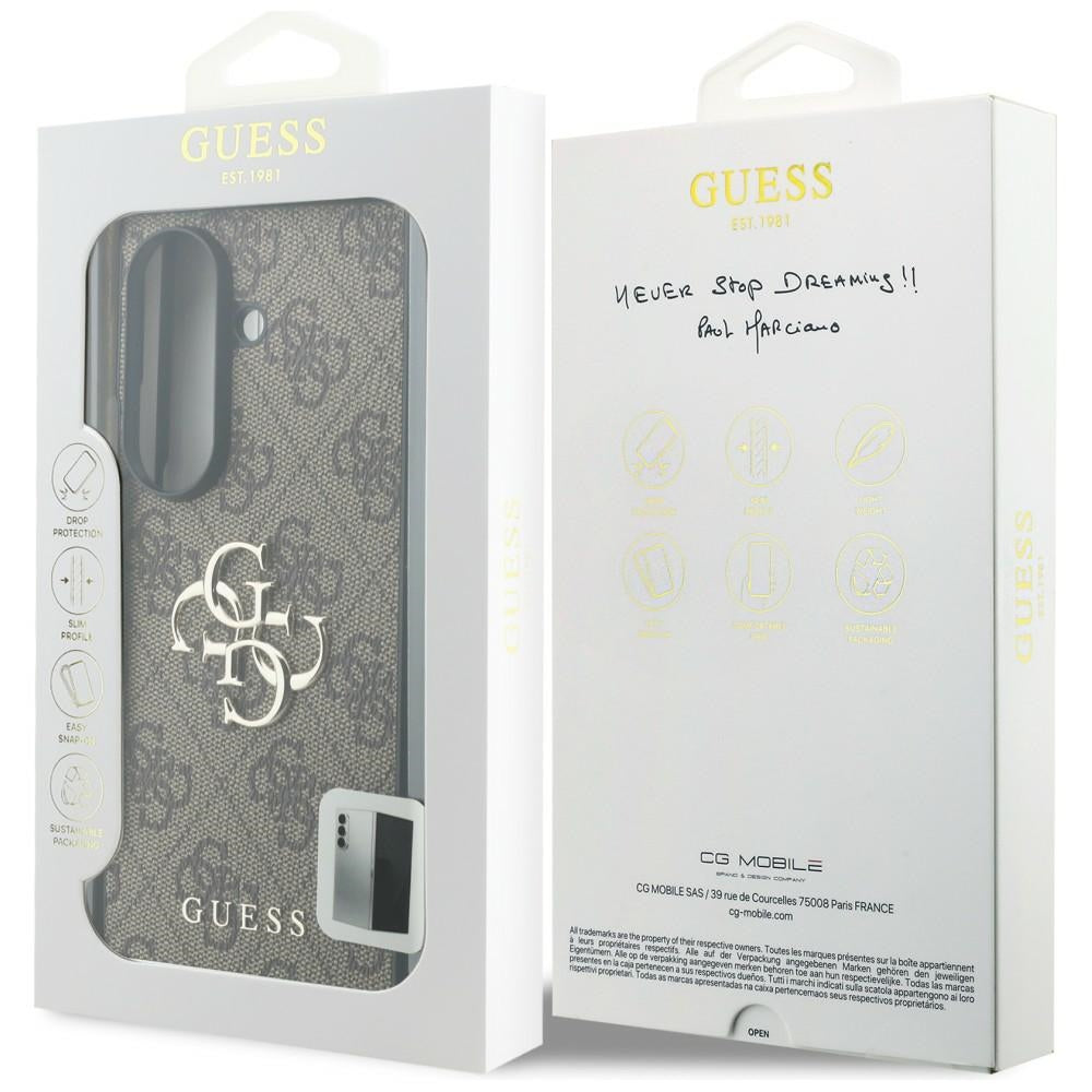 Husa pentru Samsung Galaxy Z Fold8 Ultra F976, Guess, 4G Big Logo, Maro