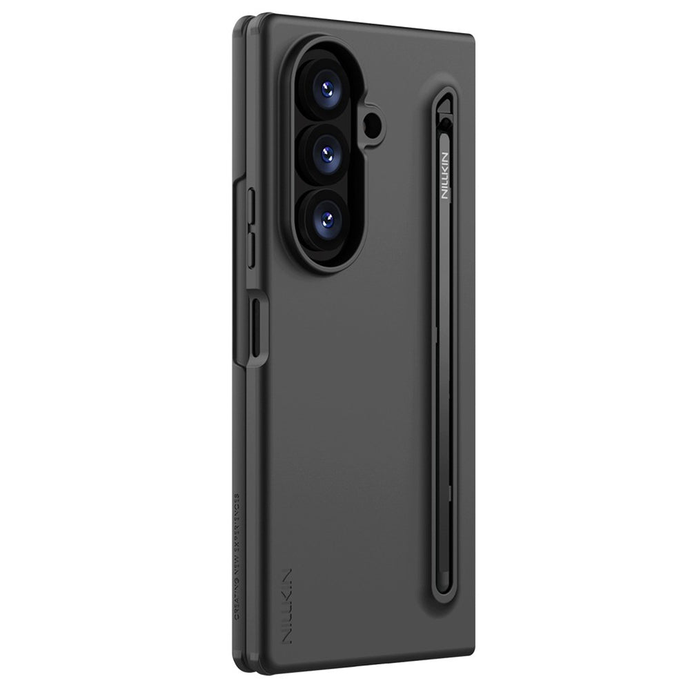 Husa pentru Samsung Galaxy Z Fold8 Ultra F976, Nillkin, Flex Pure with S-Pen Holder, Neagra