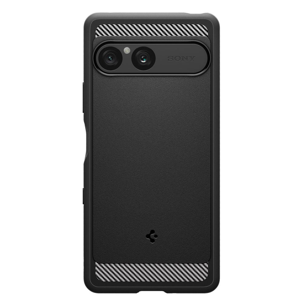 Husa pentru Sony Xperia 10 VII, Spigen, Rugged Armor, Neagra ACS09592