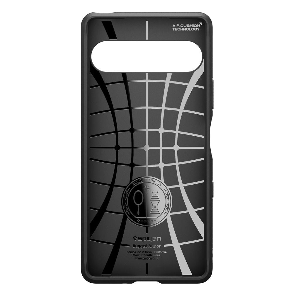 Husa pentru Sony Xperia 10 VII, Spigen, Rugged Armor, Neagra ACS09592