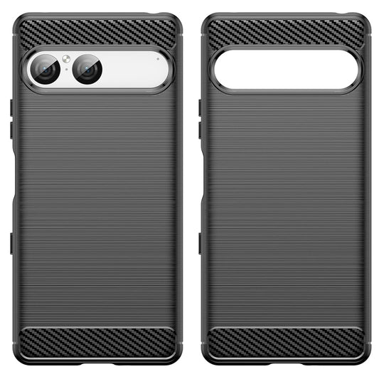 Husa pentru Sony Xperia 10 VIII, Techsuit, Carbon, Neagra
