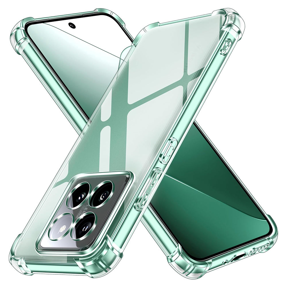 Husa pentru Xiaomi 14 Pro, Techsuit, Shockproof Clear, Transparenta