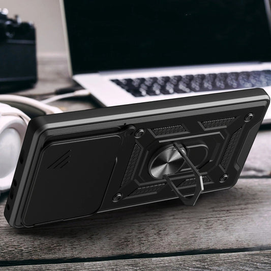 Husa pentru Xiaomi 15T Pro, Techsuit, CamShield, Albastra