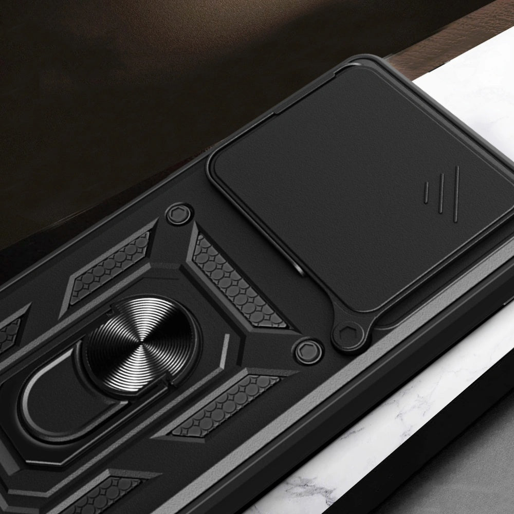 Husa pentru Xiaomi 15T Pro, Techsuit, CamShield, Albastra