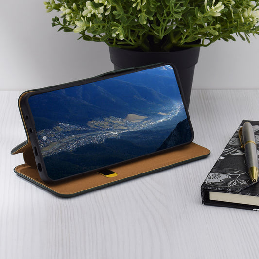 Husa pentru Xiaomi Poco C75 / Redmi 14C, Techsuit, Safe Wallet Plus, Verde