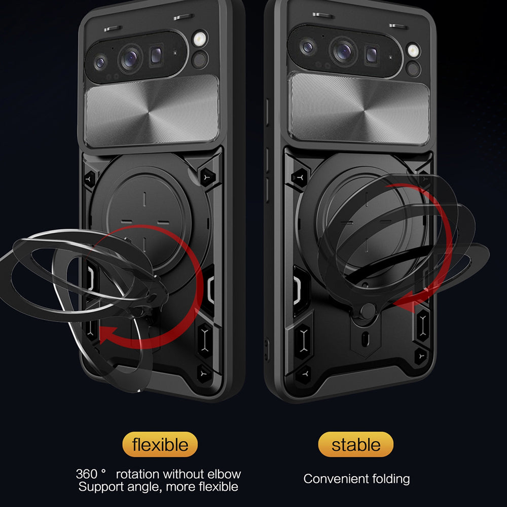 Husa pentru Xiaomi Poco F8 Ultra, Techsuit, CamGuard Pro, Albastra