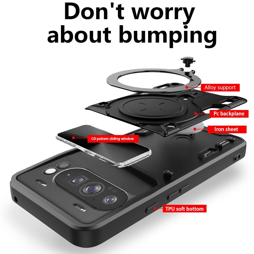 Husa pentru Xiaomi Poco F8 Ultra, Techsuit, CamGuard Pro, Albastra