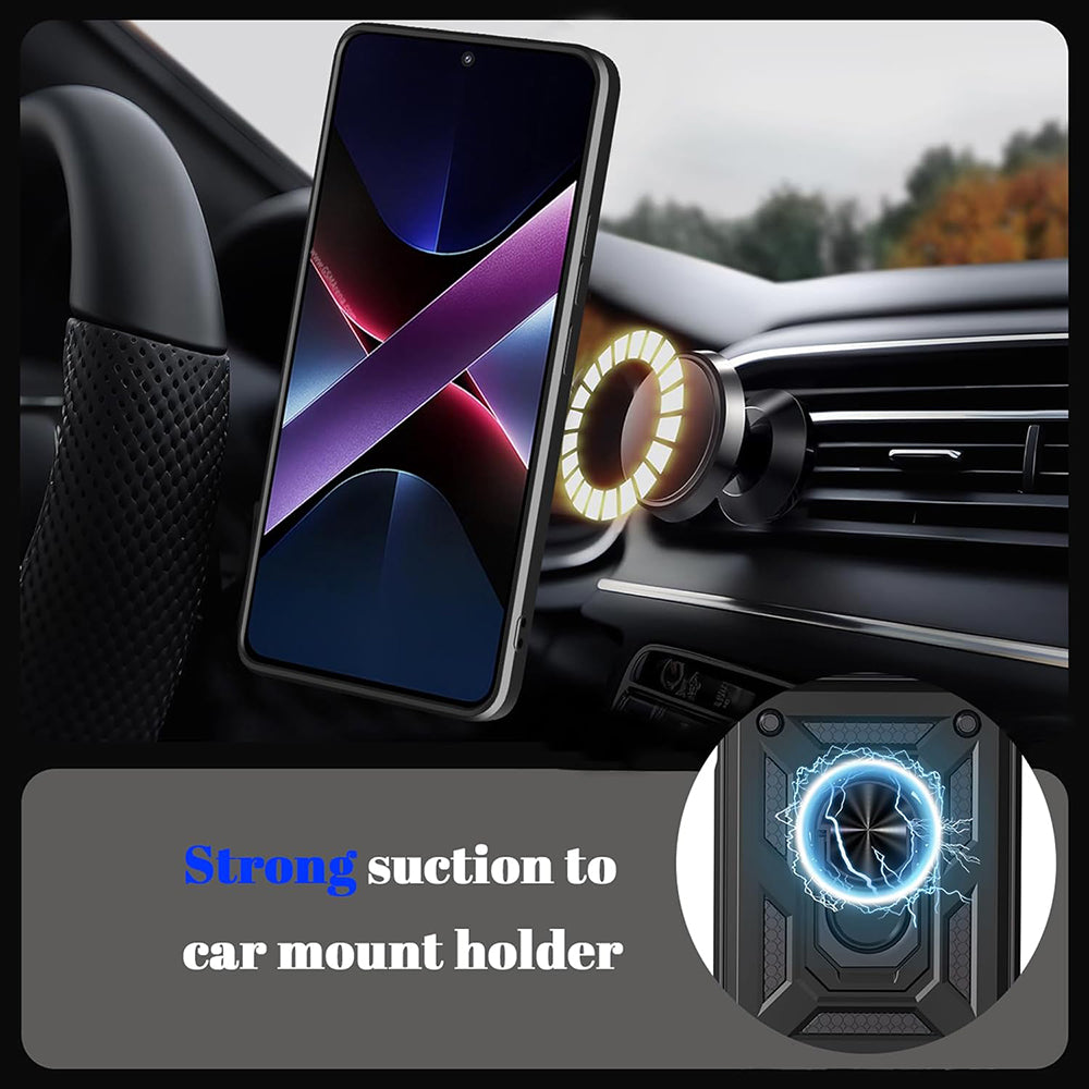 Husa pentru Xiaomi Poco F8 Ultra, Techsuit, CamShield, Albastra