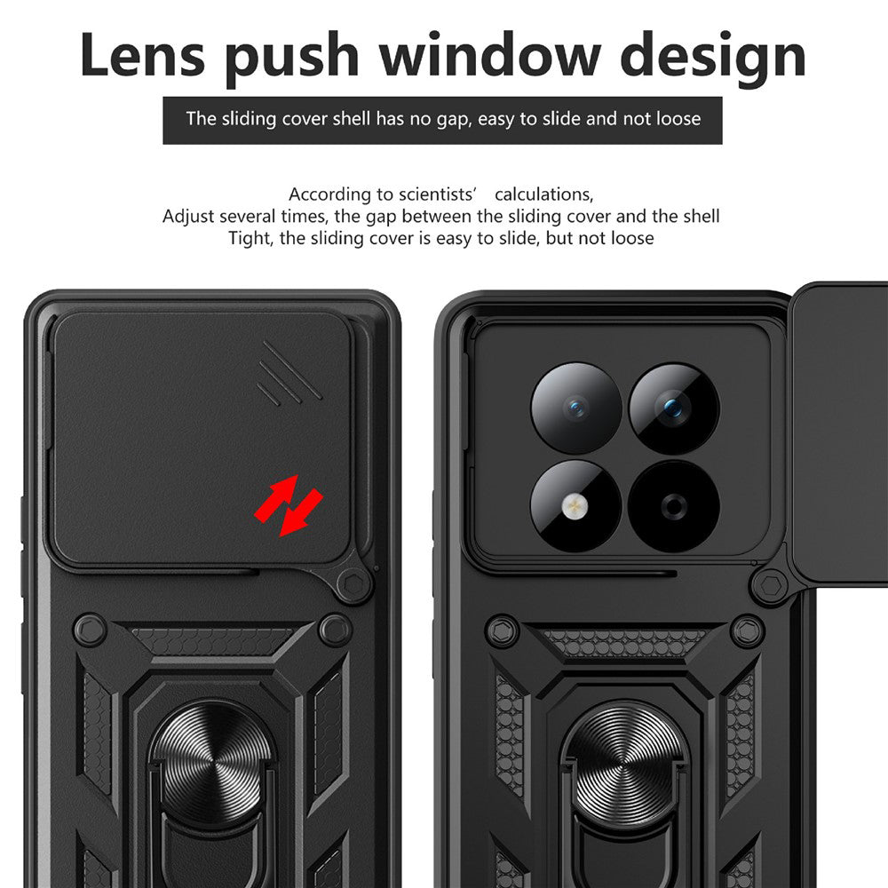 Husa pentru Xiaomi Poco M8 Pro / Redmi Note 15 Pro+ 5G, Techsuit, CamShield, Aurie