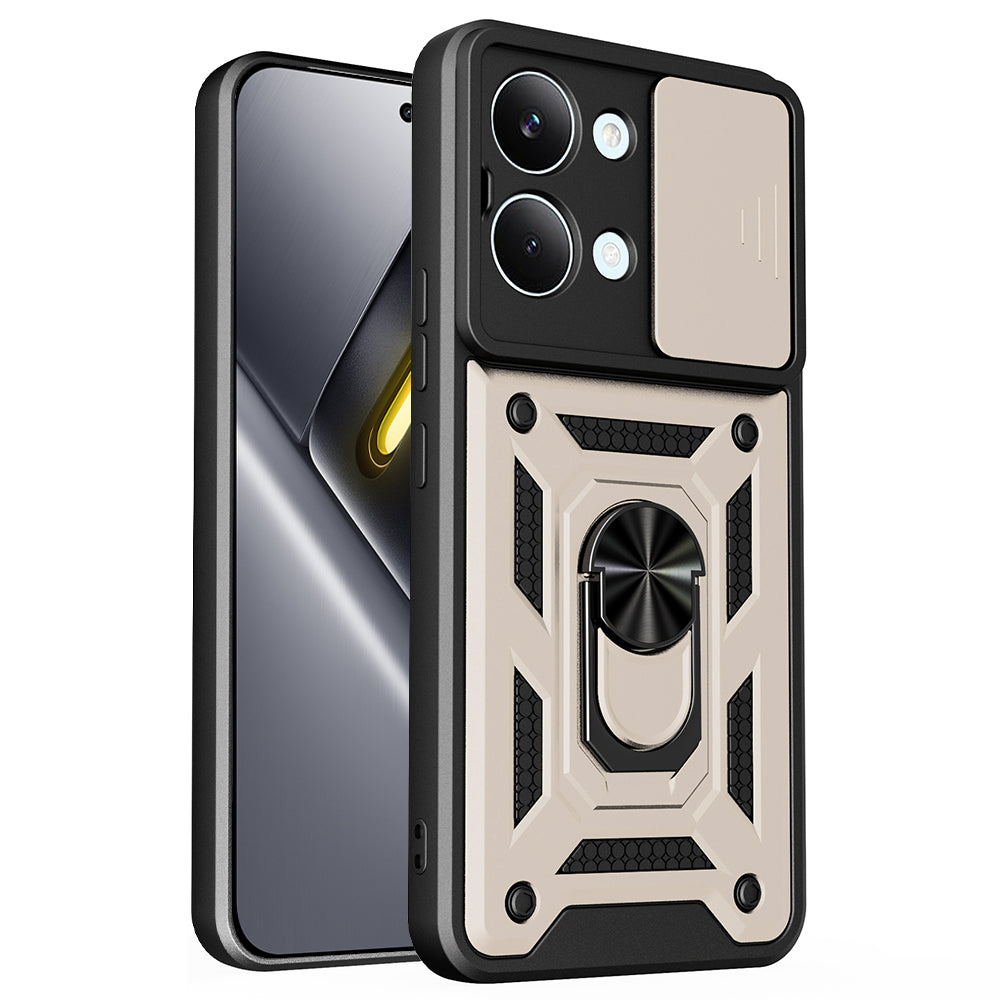 Husa pentru Xiaomi Poco X8 Pro Max, Techsuit, CamShield, Aurie