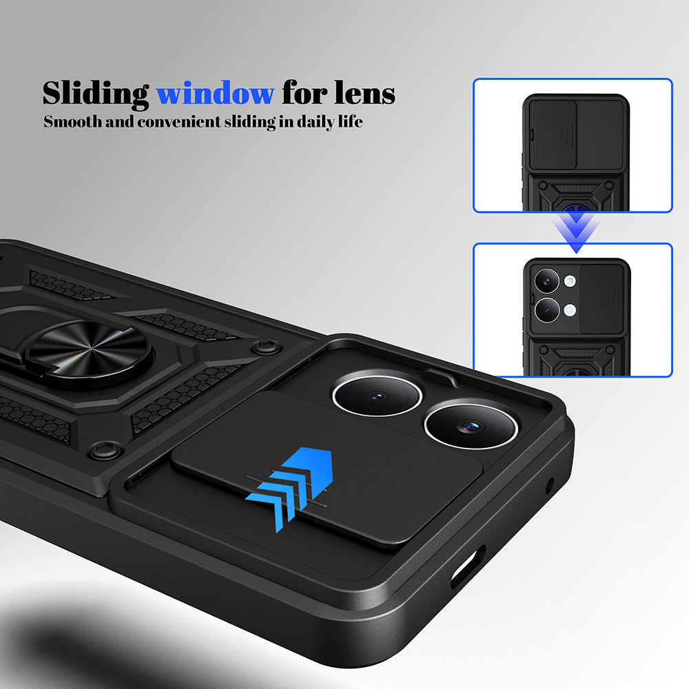 Husa pentru Xiaomi Poco X8 Pro Max, Techsuit, CamShield, Aurie