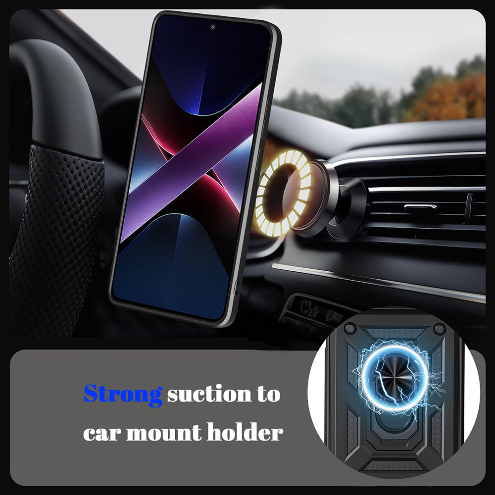 Husa pentru Xiaomi Poco X8 Pro Max, Techsuit, CamShield, Aurie