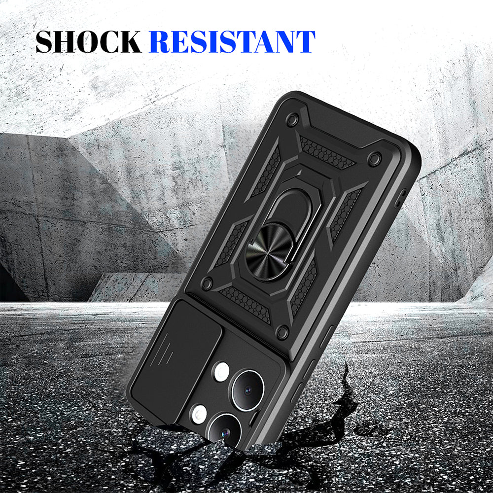 Husa pentru Xiaomi Poco X8 Pro Max, Techsuit, CamShield, Aurie