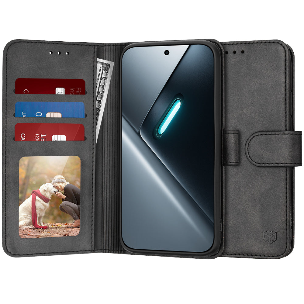 Husa pentru Xiaomi Poco X8 Pro, Techsuit, Diary Book, Neagra