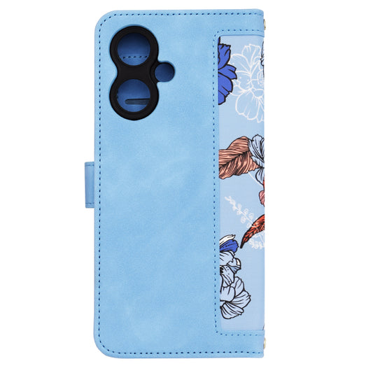 Husa pentru Xiaomi Redmi 13C 5G, Techsuit, FlipCraft, Bleu